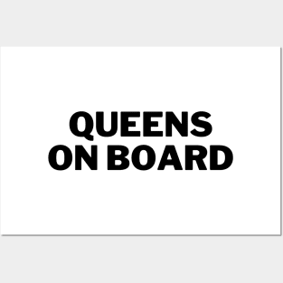 Chess Queens On Board Posters and Art